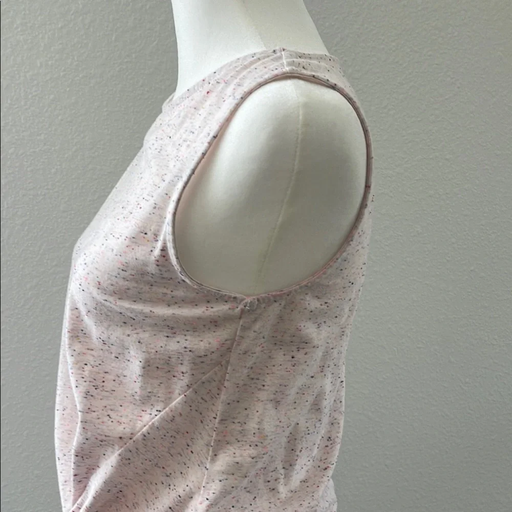 Speckled Pink Sleeveless Women's Top - Picture 3 of 7